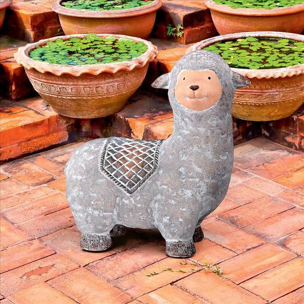 Design Toscano Andes the Little Alpaca Garden Statue HT21052532